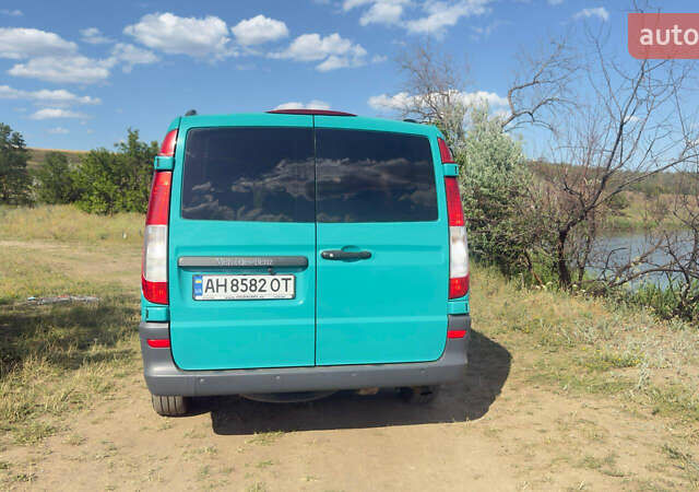 Зеленый Мерседес Вито, объемом двигателя 2.14 л и пробегом 200 тыс. км за 13500 $, фото 8 на Automoto.ua