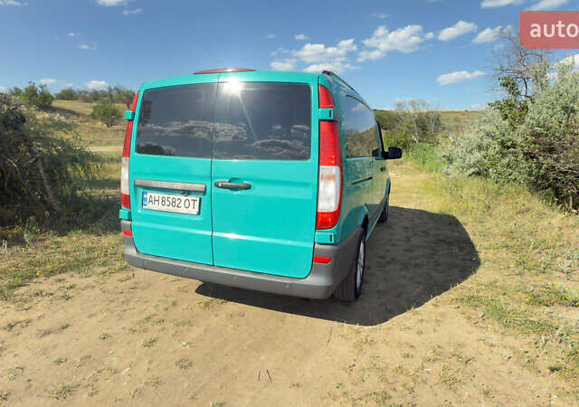 Зеленый Мерседес Вито, объемом двигателя 2.14 л и пробегом 200 тыс. км за 13500 $, фото 18 на Automoto.ua