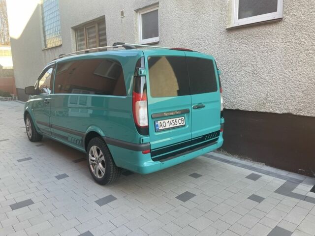 Зеленый Мерседес Вито, объемом двигателя 2.1 л и пробегом 202 тыс. км за 14200 $, фото 9 на Automoto.ua