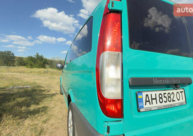 Зеленый Мерседес Вито, объемом двигателя 2.14 л и пробегом 200 тыс. км за 13500 $, фото 15 на Automoto.ua