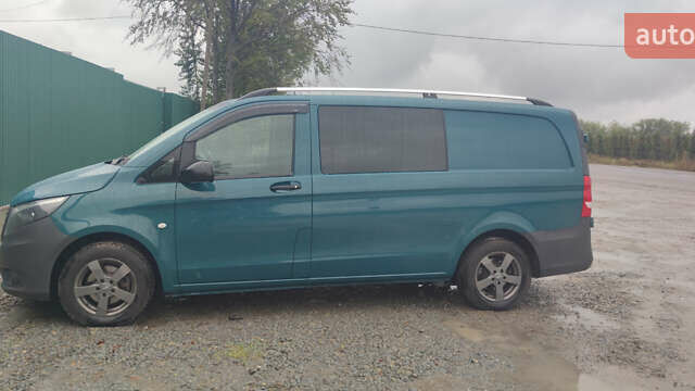 Зеленый Мерседес Вито, объемом двигателя 2.1 л и пробегом 155 тыс. км за 22100 $, фото 3 на Automoto.ua