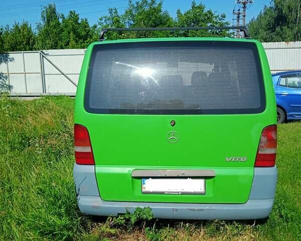 Зелений Мерседес Віто, об'ємом двигуна 2.4 л та пробігом 450 тис. км за 3500 $, фото 3 на Automoto.ua