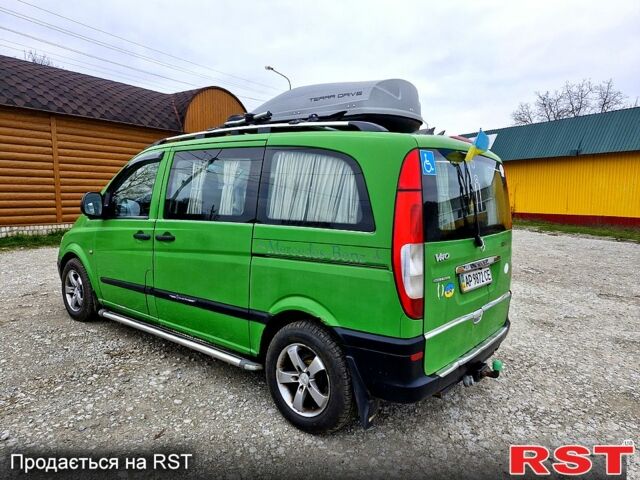 Зеленый Мерседес Вито, объемом двигателя 2.1 л и пробегом 296 тыс. км за 6200 $, фото 3 на Automoto.ua