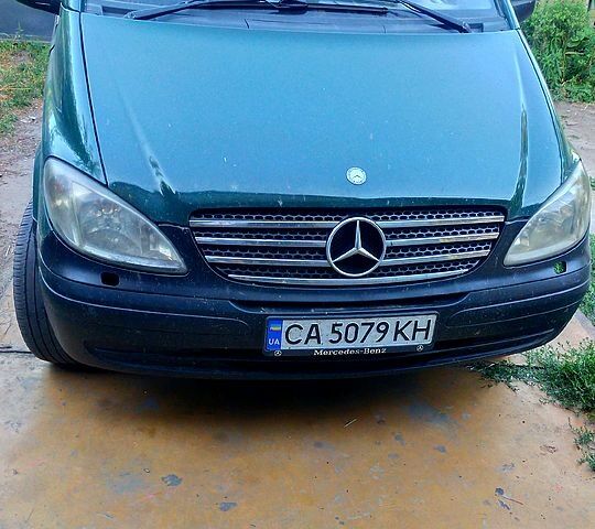 Зелений Мерседес Віто, об'ємом двигуна 2.1 л та пробігом 405 тис. км за 7900 $, фото 2 на Automoto.ua