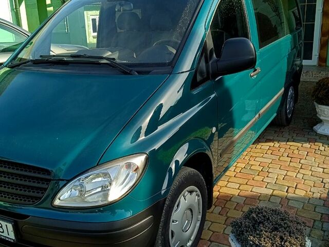Зеленый Мерседес Вито, объемом двигателя 2.1 л и пробегом 186 тыс. км за 9900 $, фото 2 на Automoto.ua