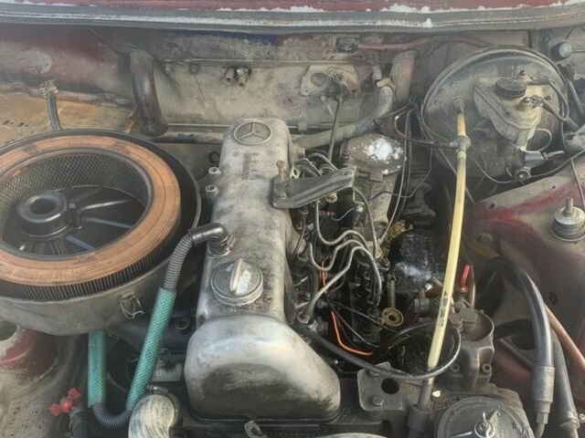 Красный Мерседес В123, объемом двигателя 0 л и пробегом 2 тыс. км за 591 $, фото 6 на Automoto.ua