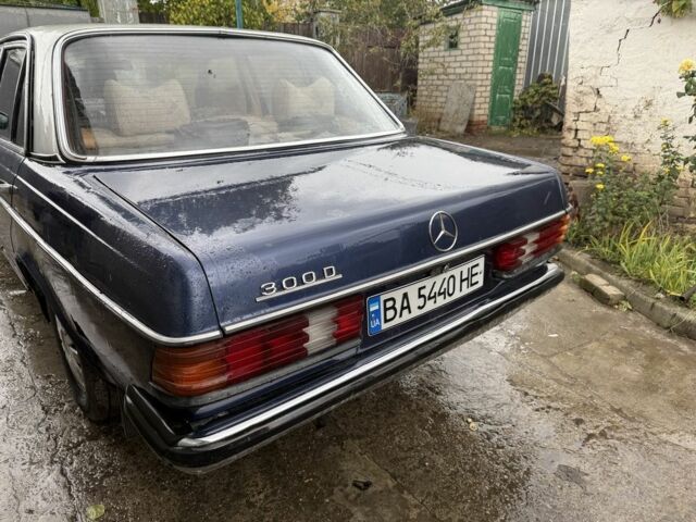 Мерседес В123 1982 в Кропивницком (Кировограде) на Automoto.ua Синий Мерседес В123, объемом двигателя 3 л и пробегом 297 тыс. км за 1500 $, фото 1 на Automoto.ua