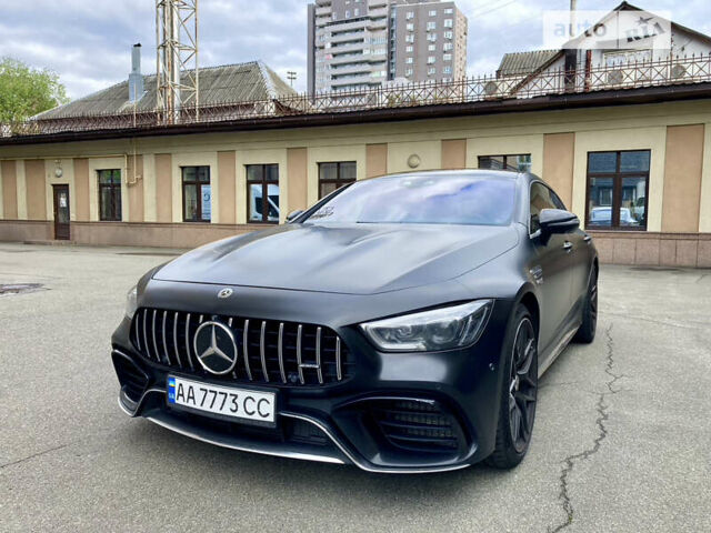 Черный Мерседес AMG GT 4, объемом двигателя 4 л и пробегом 80 тыс. км за 155000 $, фото 2 на Automoto.ua