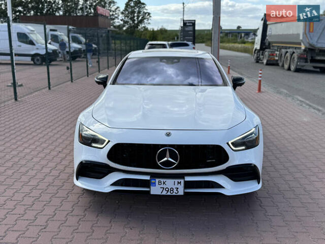 Белый Мерседес AMG GT 4-Door Coupe, объемом двигателя 3 л и пробегом 76 тыс. км за 68900 $, фото 2 на Automoto.ua