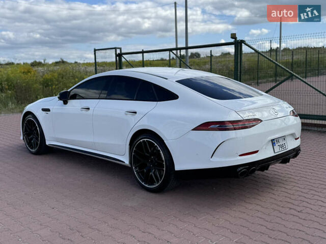 Белый Мерседес AMG GT 4-Door Coupe, объемом двигателя 3 л и пробегом 76 тыс. км за 68900 $, фото 6 на Automoto.ua