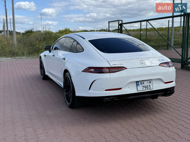 Белый Мерседес AMG GT 4-Door Coupe, объемом двигателя 3 л и пробегом 76 тыс. км за 68900 $, фото 7 на Automoto.ua