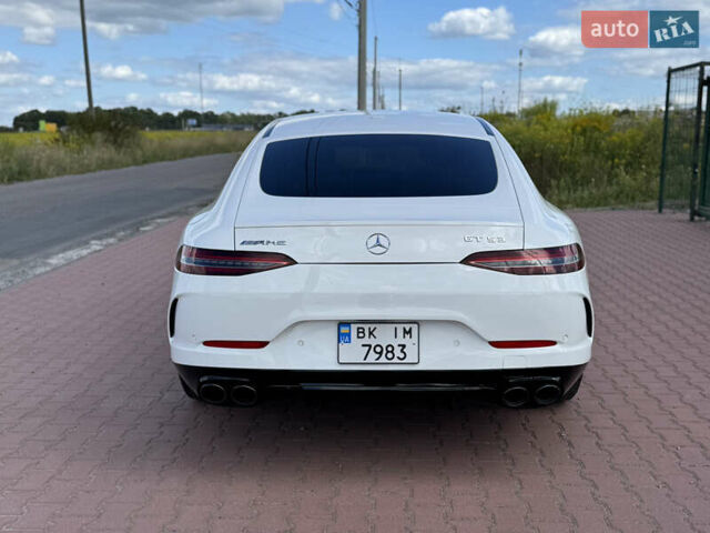 Белый Мерседес AMG GT 4-Door Coupe, объемом двигателя 3 л и пробегом 76 тыс. км за 68900 $, фото 8 на Automoto.ua