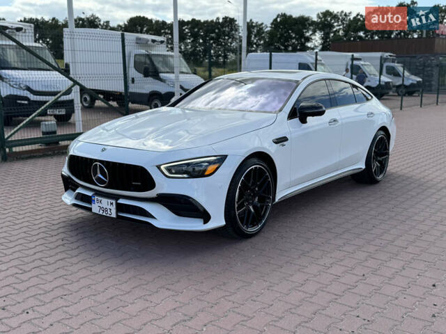 Белый Мерседес AMG GT 4-Door Coupe, объемом двигателя 3 л и пробегом 76 тыс. км за 68900 $, фото 4 на Automoto.ua