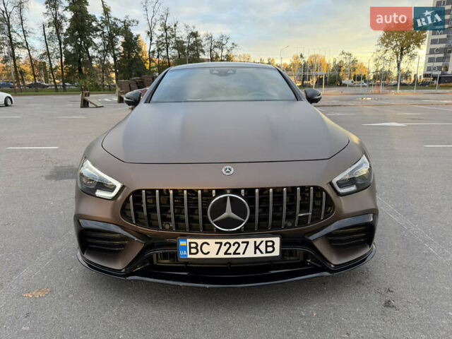 Белый Мерседес AMG GT 4-Door Coupe, объемом двигателя 3 л и пробегом 45 тыс. км за 89000 $, фото 1 на Automoto.ua