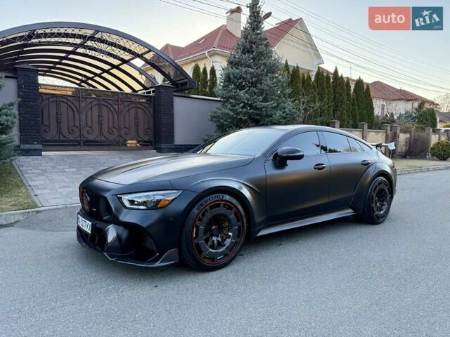 Черный Мерседес AMG GT 4-Door Coupe, объемом двигателя 3.98 л и пробегом 55 тыс. км за 117000 $, фото 3 на Automoto.ua