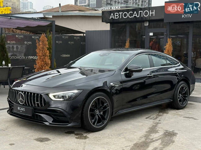 Черный Мерседес AMG GT 4-Door Coupe, объемом двигателя 3 л и пробегом 94 тыс. км за 79000 $, фото 2 на Automoto.ua