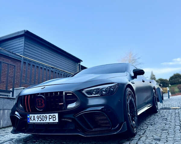 Черный Мерседес AMG GT 4-Door Coupe, объемом двигателя 3 л и пробегом 64 тыс. км за 100000 $, фото 3 на Automoto.ua