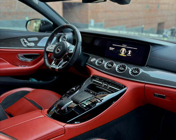 Черный Мерседес AMG GT 4-Door Coupe, объемом двигателя 3 л и пробегом 64 тыс. км за 100000 $, фото 13 на Automoto.ua