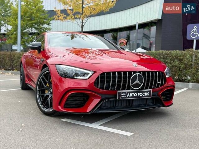 Красный Мерседес AMG GT 4-Door Coupe, объемом двигателя 3.98 л и пробегом 105 тыс. км за 94990 $, фото 1 на Automoto.ua
