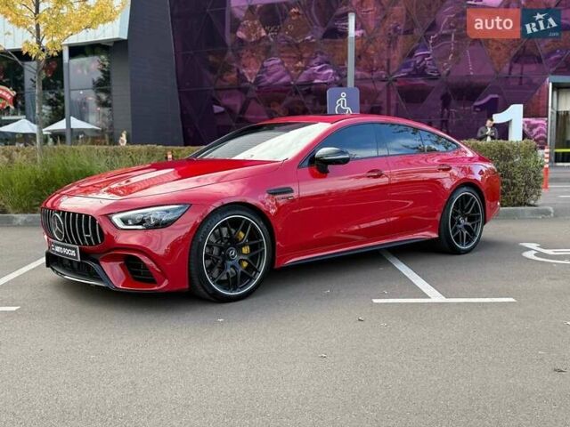 Красный Мерседес AMG GT 4-Door Coupe, объемом двигателя 3.98 л и пробегом 105 тыс. км за 94990 $, фото 4 на Automoto.ua