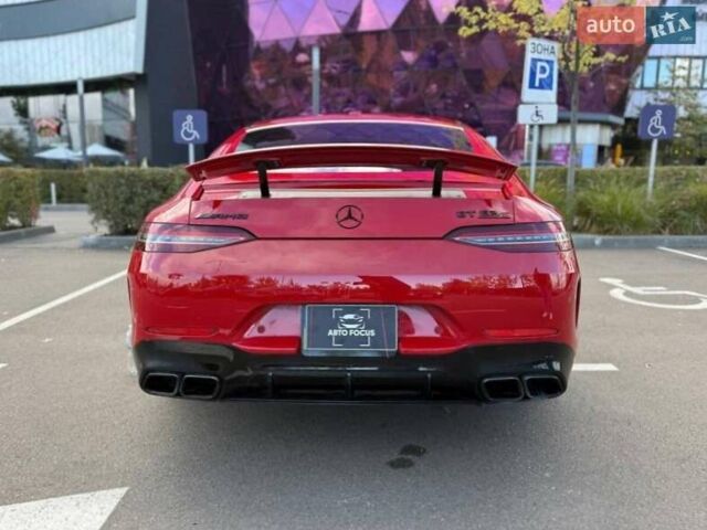 Красный Мерседес AMG GT 4-Door Coupe, объемом двигателя 3.98 л и пробегом 105 тыс. км за 94990 $, фото 10 на Automoto.ua