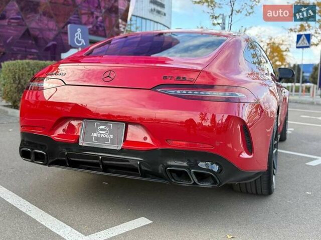 Красный Мерседес AMG GT 4-Door Coupe, объемом двигателя 3.98 л и пробегом 105 тыс. км за 94990 $, фото 8 на Automoto.ua