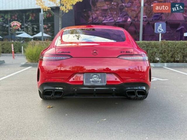 Красный Мерседес AMG GT 4-Door Coupe, объемом двигателя 3.98 л и пробегом 105 тыс. км за 94990 $, фото 6 на Automoto.ua
