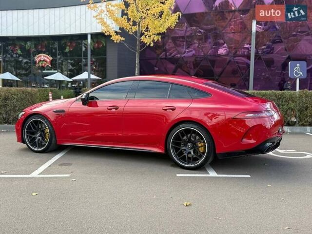 Красный Мерседес AMG GT 4-Door Coupe, объемом двигателя 3.98 л и пробегом 105 тыс. км за 94990 $, фото 5 на Automoto.ua