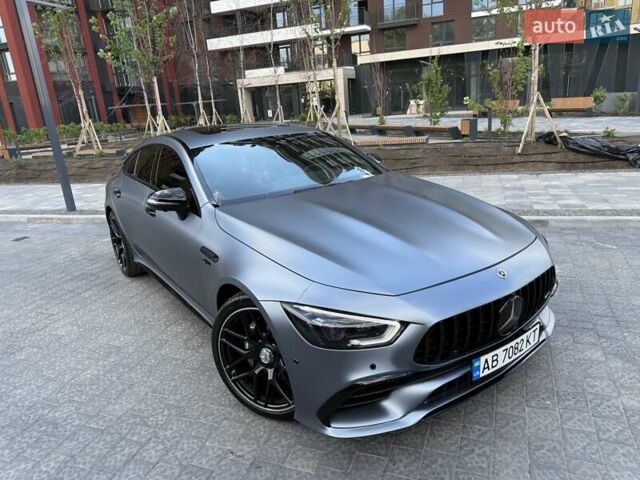Серый Мерседес AMG GT 4-Door Coupe, объемом двигателя 3 л и пробегом 69 тыс. км за 85000 $, фото 17 на Automoto.ua