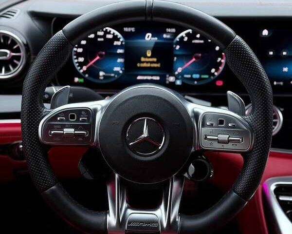 Серый Мерседес AMG GT 4-Door Coupe, объемом двигателя 3 л и пробегом 59 тыс. км за 88999 $, фото 7 на Automoto.ua