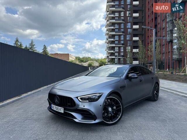 Серый Мерседес AMG GT 4-Door Coupe, объемом двигателя 3 л и пробегом 69 тыс. км за 85000 $, фото 3 на Automoto.ua