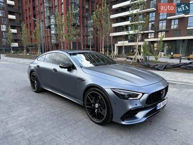 Серый Мерседес AMG GT 4-Door Coupe, объемом двигателя 3 л и пробегом 69 тыс. км за 85000 $, фото 9 на Automoto.ua