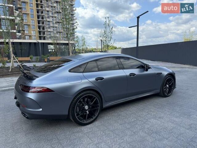 Серый Мерседес AMG GT 4-Door Coupe, объемом двигателя 3 л и пробегом 69 тыс. км за 85000 $, фото 10 на Automoto.ua