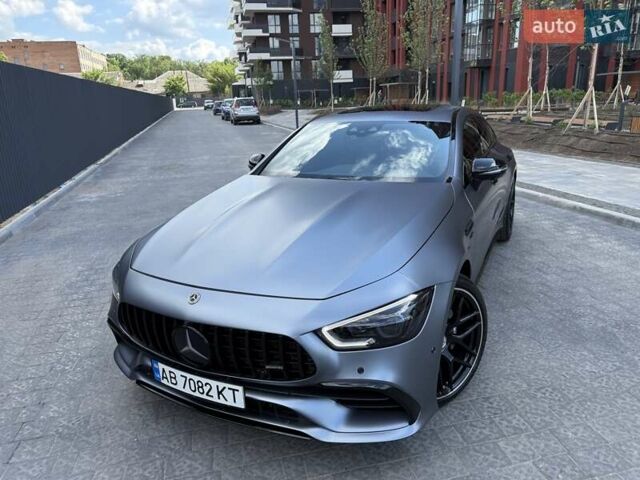 Серый Мерседес AMG GT 4-Door Coupe, объемом двигателя 3 л и пробегом 69 тыс. км за 85000 $, фото 5 на Automoto.ua