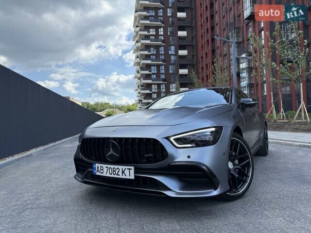 Серый Мерседес AMG GT 4-Door Coupe, объемом двигателя 3 л и пробегом 69 тыс. км за 85000 $, фото 4 на Automoto.ua