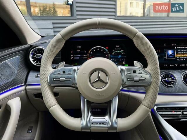 Синий Мерседес AMG GT 4-Door Coupe, объемом двигателя 3 л и пробегом 29 тыс. км за 93999 $, фото 39 на Automoto.ua