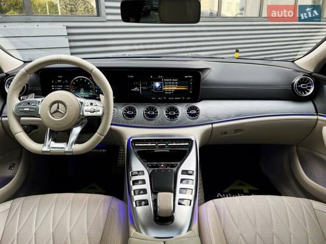 Синий Мерседес AMG GT 4-Door Coupe, объемом двигателя 3 л и пробегом 29 тыс. км за 93999 $, фото 37 на Automoto.ua