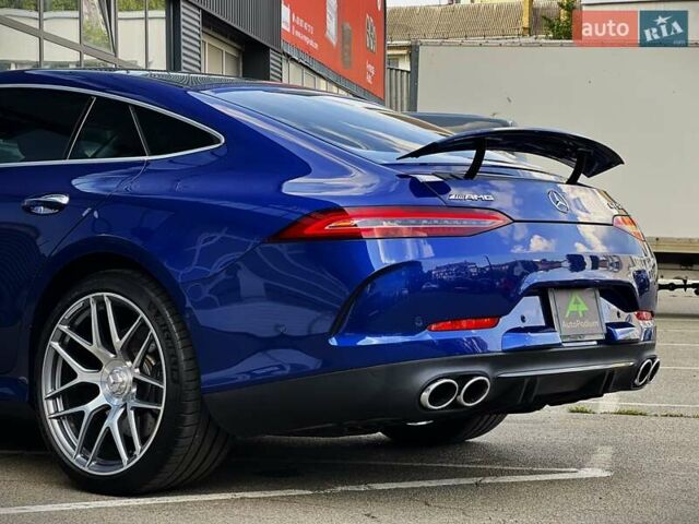 Синий Мерседес AMG GT 4-Door Coupe, объемом двигателя 3 л и пробегом 29 тыс. км за 94999 $, фото 20 на Automoto.ua