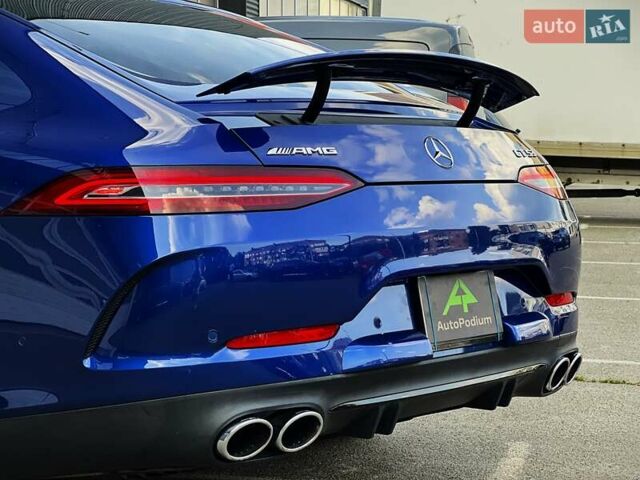 Синий Мерседес AMG GT 4-Door Coupe, объемом двигателя 3 л и пробегом 29 тыс. км за 94999 $, фото 21 на Automoto.ua