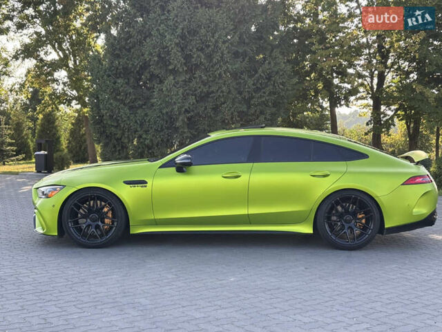 Зеленый Мерседес AMG GT 4-Door Coupe, объемом двигателя 4 л и пробегом 69 тыс. км за 92000 $, фото 4 на Automoto.ua