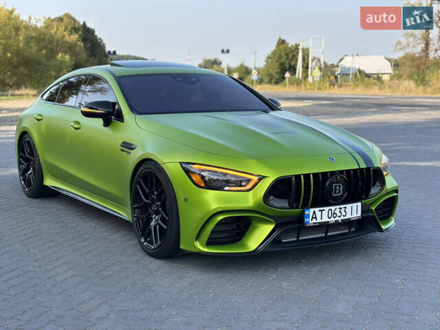 Зеленый Мерседес AMG GT 4-Door Coupe, объемом двигателя 4 л и пробегом 69 тыс. км за 92000 $, фото 11 на Automoto.ua