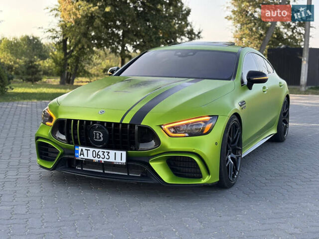 Зеленый Мерседес AMG GT 4-Door Coupe, объемом двигателя 4 л и пробегом 69 тыс. км за 92000 $, фото 12 на Automoto.ua