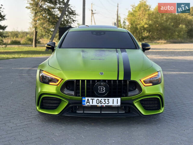 Зеленый Мерседес AMG GT 4-Door Coupe, объемом двигателя 4 л и пробегом 69 тыс. км за 92000 $, фото 13 на Automoto.ua