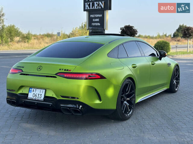 Зеленый Мерседес AMG GT 4-Door Coupe, объемом двигателя 4 л и пробегом 69 тыс. км за 92000 $, фото 15 на Automoto.ua
