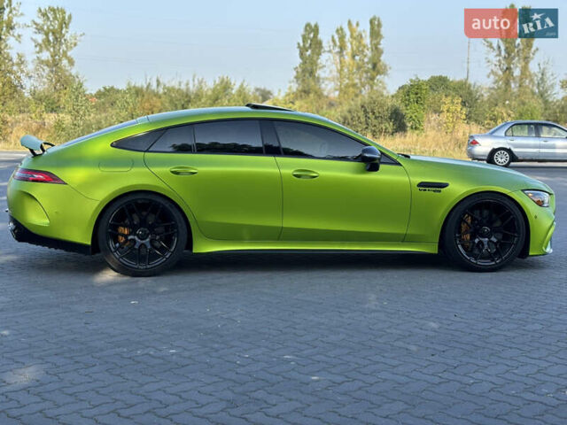 Зеленый Мерседес AMG GT 4-Door Coupe, объемом двигателя 4 л и пробегом 69 тыс. км за 92000 $, фото 8 на Automoto.ua
