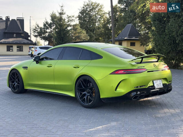 Зеленый Мерседес AMG GT 4-Door Coupe, объемом двигателя 4 л и пробегом 69 тыс. км за 92000 $, фото 5 на Automoto.ua