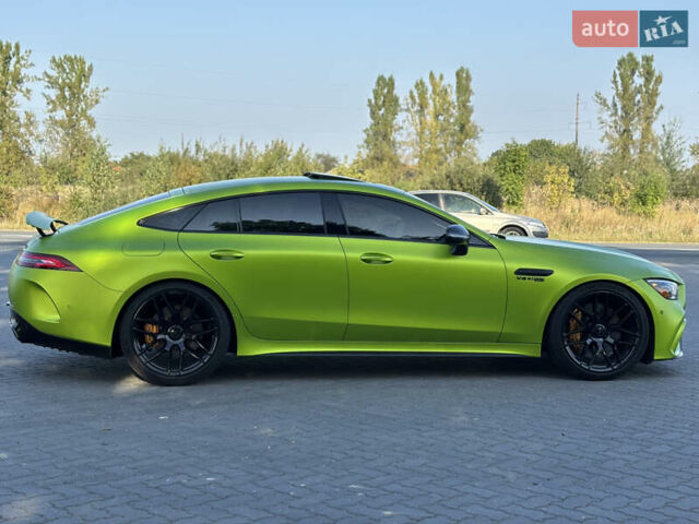 Зеленый Мерседес AMG GT 4-Door Coupe, объемом двигателя 4 л и пробегом 69 тыс. км за 92000 $, фото 9 на Automoto.ua