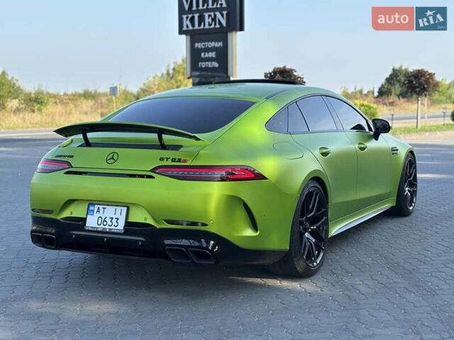 Зеленый Мерседес AMG GT 4-Door Coupe, объемом двигателя 4 л и пробегом 69 тыс. км за 92000 $, фото 7 на Automoto.ua
