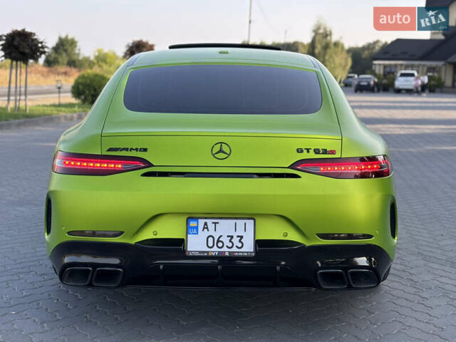 Зеленый Мерседес AMG GT 4-Door Coupe, объемом двигателя 4 л и пробегом 69 тыс. км за 92000 $, фото 16 на Automoto.ua