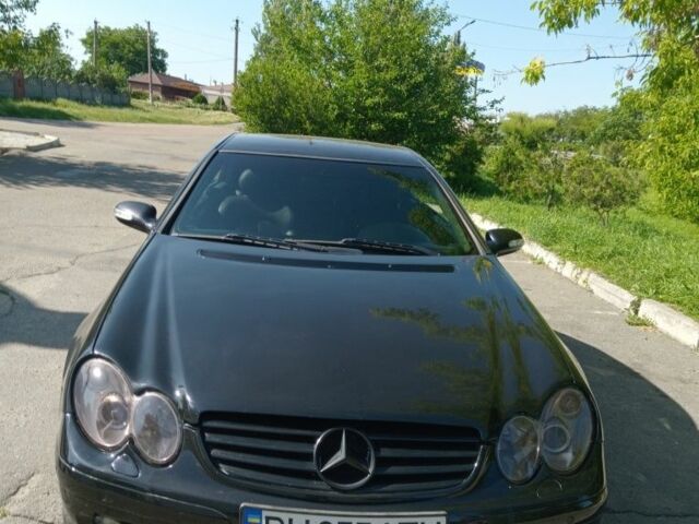 Черный Мерседес CLK-Class, объемом двигателя 2.7 л и пробегом 500 тыс. км за 7000 $, фото 1 на Automoto.ua